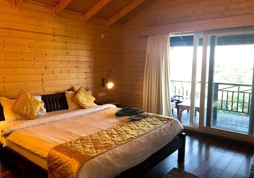 Wooden Cottage at Dandami Luxury Resort Chitrakoot